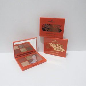 ESSENCE BRONZED THIS WAY EYESHADOW PALETTE 3PC LOT